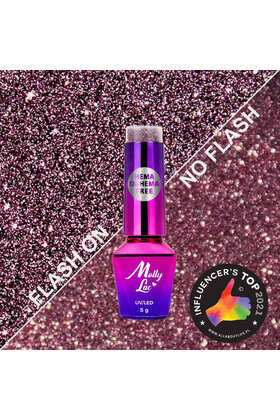 Gelpolish I MollyLac I MollyLac Flashing Lights Demode