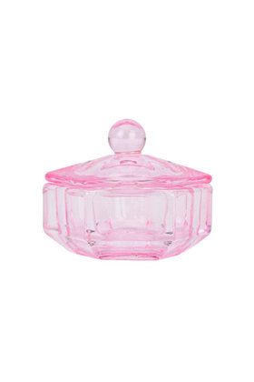 Henna Cupmengglasroze Cup Met Dekselper Stuk