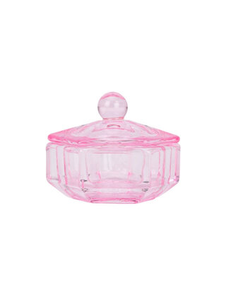 HENNA CUP | MENGGLAS | ROZE CUP MET DEKSEL | PER STUK