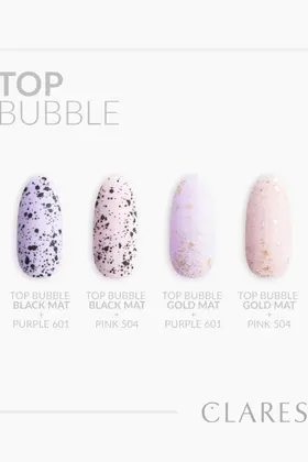 Top Coat No Wipebubble Goud/ Zwart5G