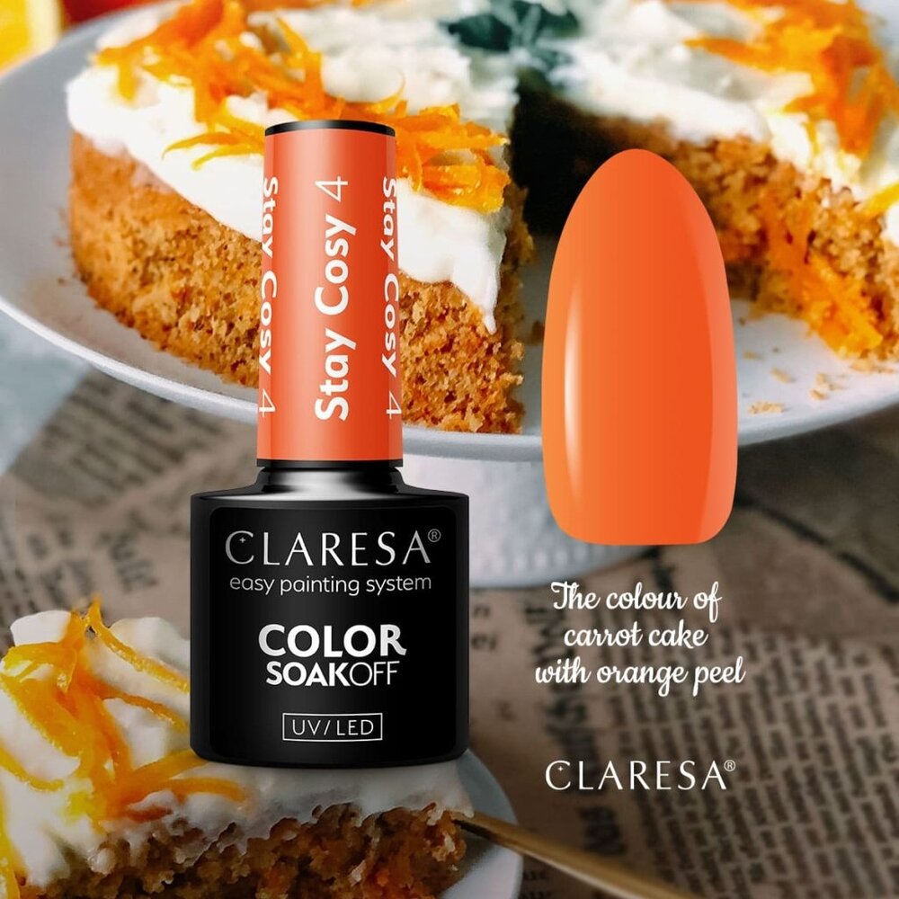 CLARESA Claresa | Gel Polish | STAY COSY 4 | 5 g CLARESA Claresa | Gel Polish | STAY COSY 4 | 5 g