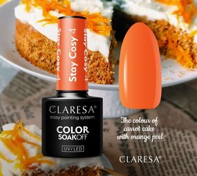 CLARESA Claresa | Gel Polish | STAY COSY 4 | 5 g CLARESA Claresa | Gel Polish | STAY COSY 4 | 5 g