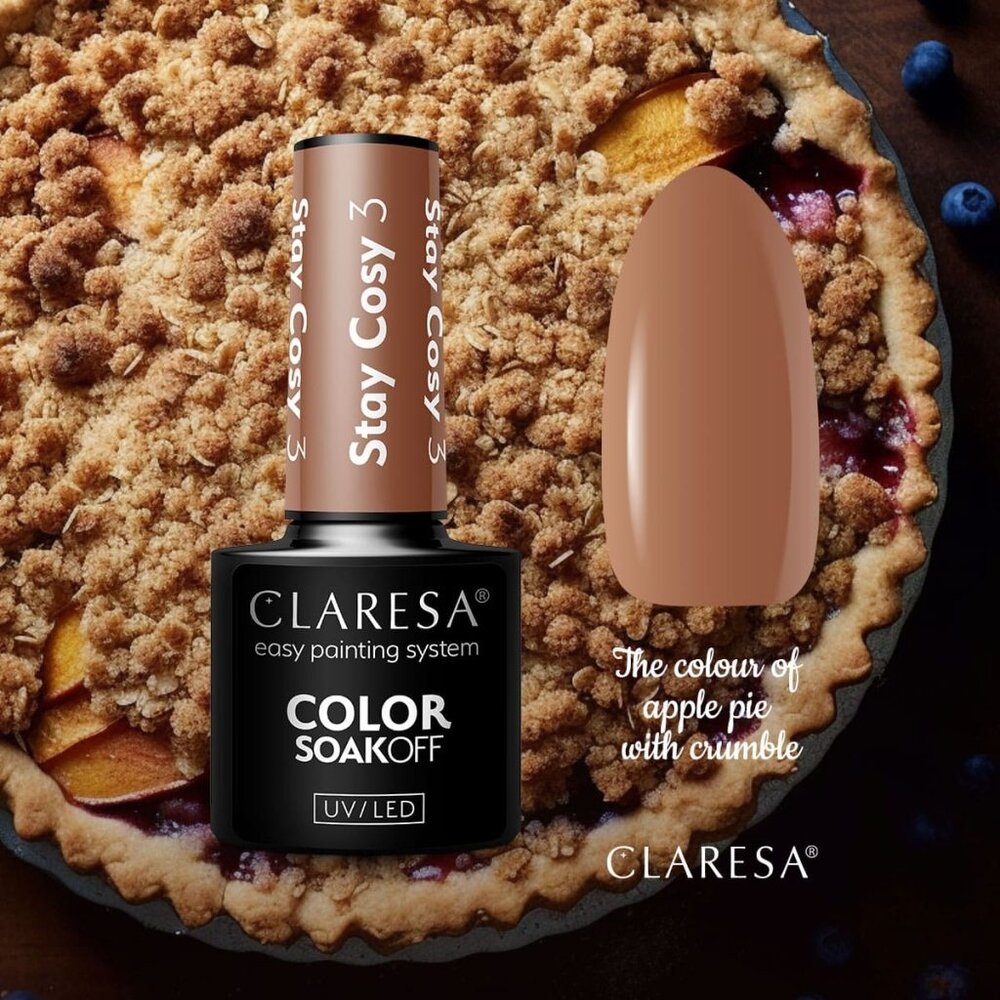 CLARESA Claresa | Gel Polish | STAY COSY 3 | 5 g
