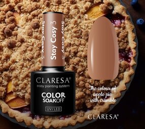 CLARESA Claresa | Gel Polish | STAY COSY 3 | 5 g CLARESA Claresa | Gel Polish | STAY COSY 3 | 5 g