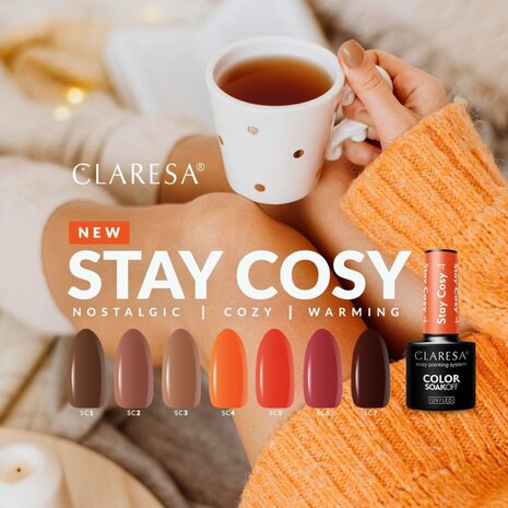 CLARESA Claresa | Gel Polish | STAY COSY 3 | 5 g