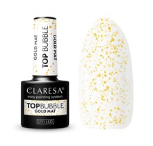 Claresa | Top Coat No Wipe | Bubble Goud/ Zwart | 5g