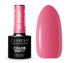 CLARESA Claresa | Gel Polish | So Simple 1| 5 g CLARESA Claresa | Gel Polish | So Simple 1| 5 g