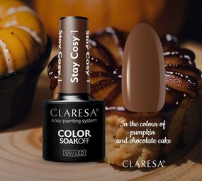 CLARESA Claresa | Gel Polish | STAY COSY 1 | 5 g CLARESA Claresa | Gel Polish | STAY COSY 1 | 5 g