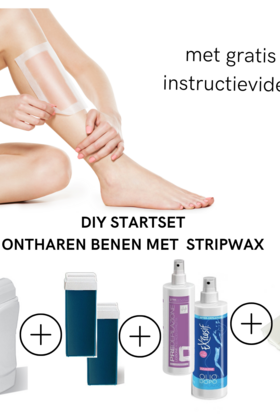 DIY Waxing Set + Instructie video| Zelf thuis professioneel ontharen met stripwax