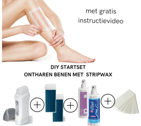 Holiday DIY Waxing Set + Instructie video| Zelf thuis professioneel ontharen met stripwax Holiday DIY Waxing Set + Instructie video| Zelf thuis professioneel ontharen met stripwax