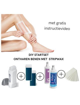 DIY Waxing Set + Instructie video| Zelf thuis professioneel ontharen met stripwax