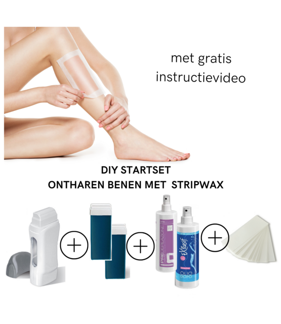 DIY Waxing Set + Instructie video| Zelf thuis professioneel ontharen met stripwax