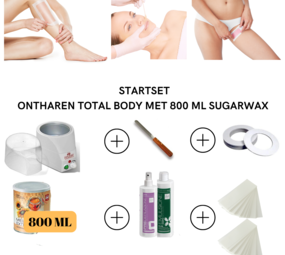 Holiday Sugar wax set 800  | stripwax | hypoallergeen ontharen Holiday Sugar wax set 800  | stripwax | hypoallergeen ontharen