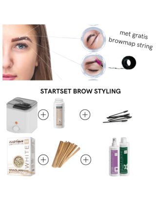Brow shaping set | wenkbrauwstyling set | Brow waxing set