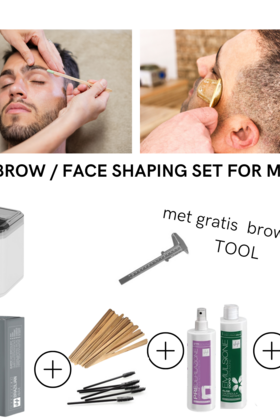 BROW / FACE SHAPING SET FOR MEN