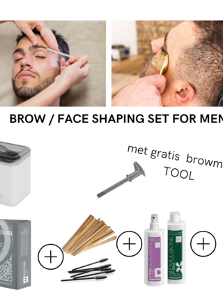 BROW / FACE SHAPING SET FOR MEN