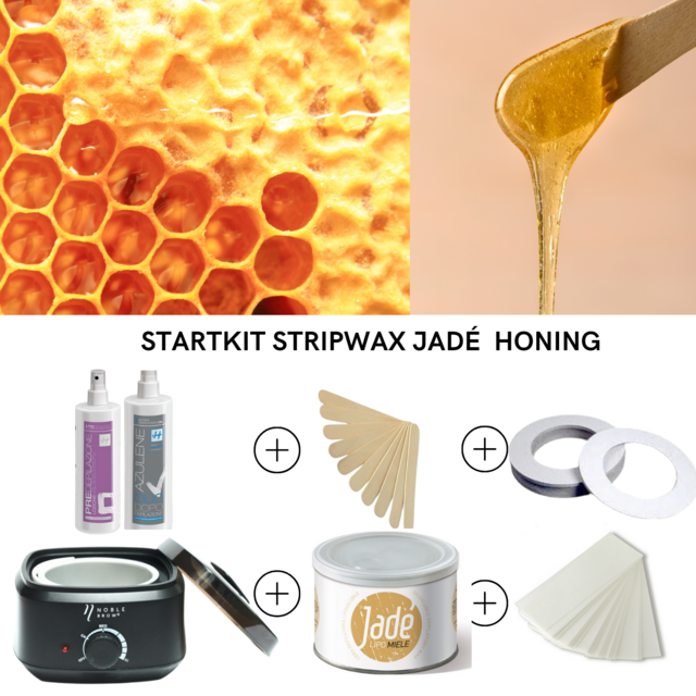Jadé Body Waxing Set – Stripwax Startkit 400 ml