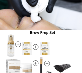 Noble Lashes Complete Brow Prep Set voor Perfecte Wenkbrauwstyling