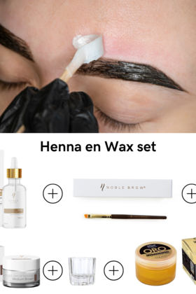 BROW WAX & HENNA SET