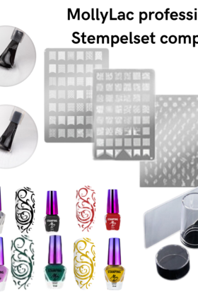 MollyLac professionele  Stempelset compleet