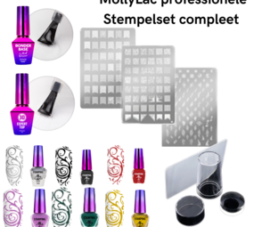 Molly MollyLac professionele  Stempelset compleet Molly MollyLac professionele  Stempelset compleet