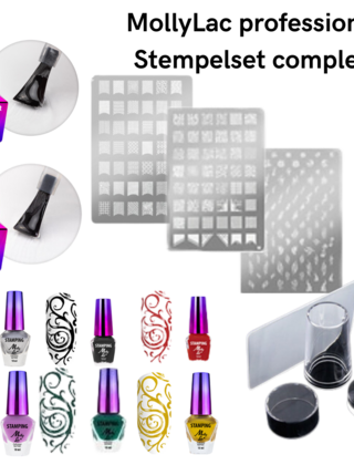 PROFESSIONELE  STEMPELSET COMPLEET