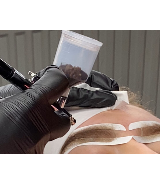 Transparante Airbrush Brow Stickers A | 6 paar