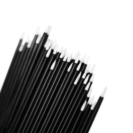 B. B. Cosmetics Professionele Witte Eyeliner Brush Applicator | 50 Stuks B. B. Cosmetics Professionele Witte Eyeliner Brush Applicator | 50 Stuks