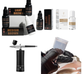 B. B. Cosmetics AIRBRUSH STARTSET Liquid & Hybrid brows B. B. Cosmetics AIRBRUSH STARTSET Liquid & Hybrid brows