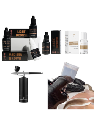 AIRBRUSH STARTSET Liquid & Hybrid brows