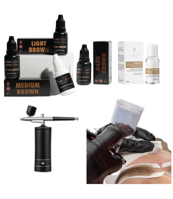 AIRBRUSH STARTSET Liquid & Hybrid brows