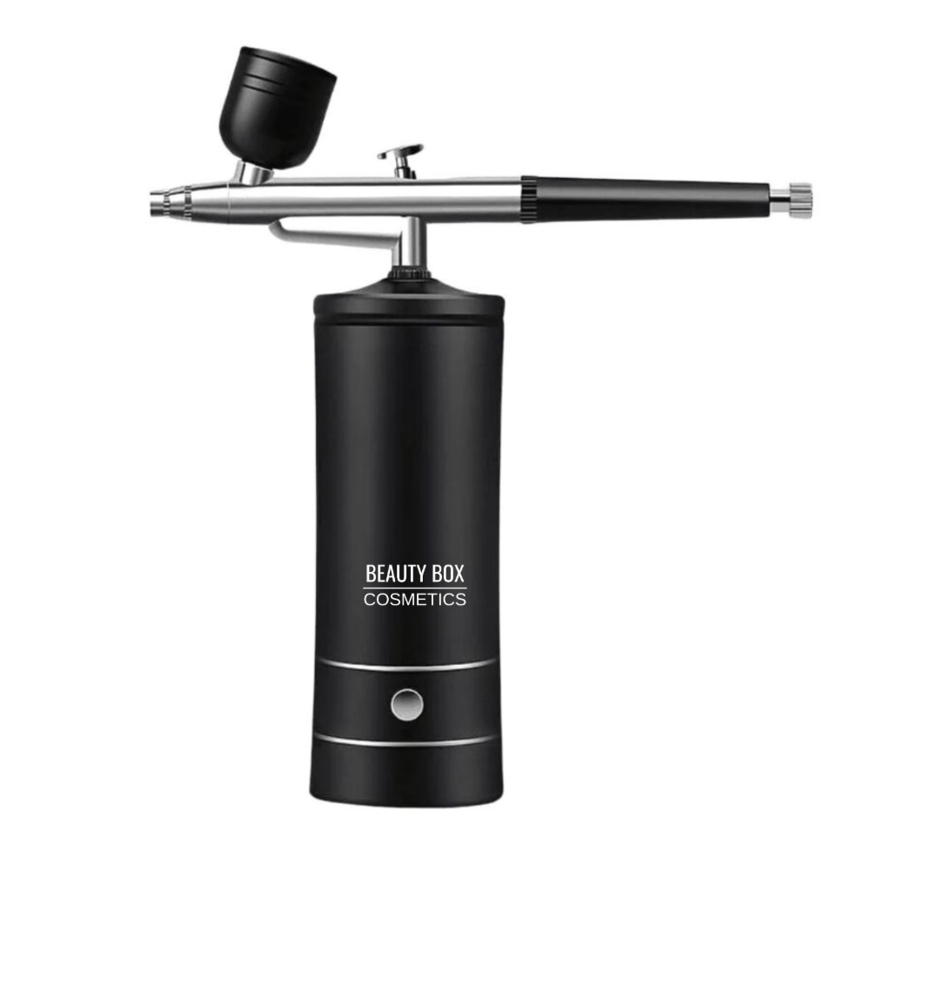 Beauty Box Cosmetics Airbrush Set voor Make-up, Wenkbrauwen & Nagels – Professional Results