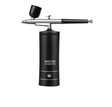 COMPLETE AIRBRUSH SET VOOR PERFECTE MAKE-UP, WENKBRAUWEN EN NAGELS