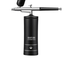 Beauty Box Cosmetics Complete Airbrush Set voor Perfecte Make-up, Wenkbrauwen en Nagels Beauty Box Cosmetics Complete Airbrush Set voor Perfecte Make-up, Wenkbrauwen en Nagels