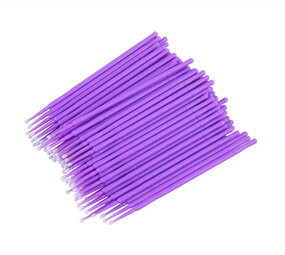 Noble Lashes Micro brushes noble 100 st Noble Lashes Micro brushes noble 100 st