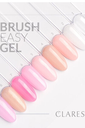 Claresa Brush Easy Gel 5g | Buildergel in Bottle