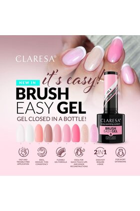 Claresa BRUSH EASY GEL (Gel in a Bottle) #01 5 g