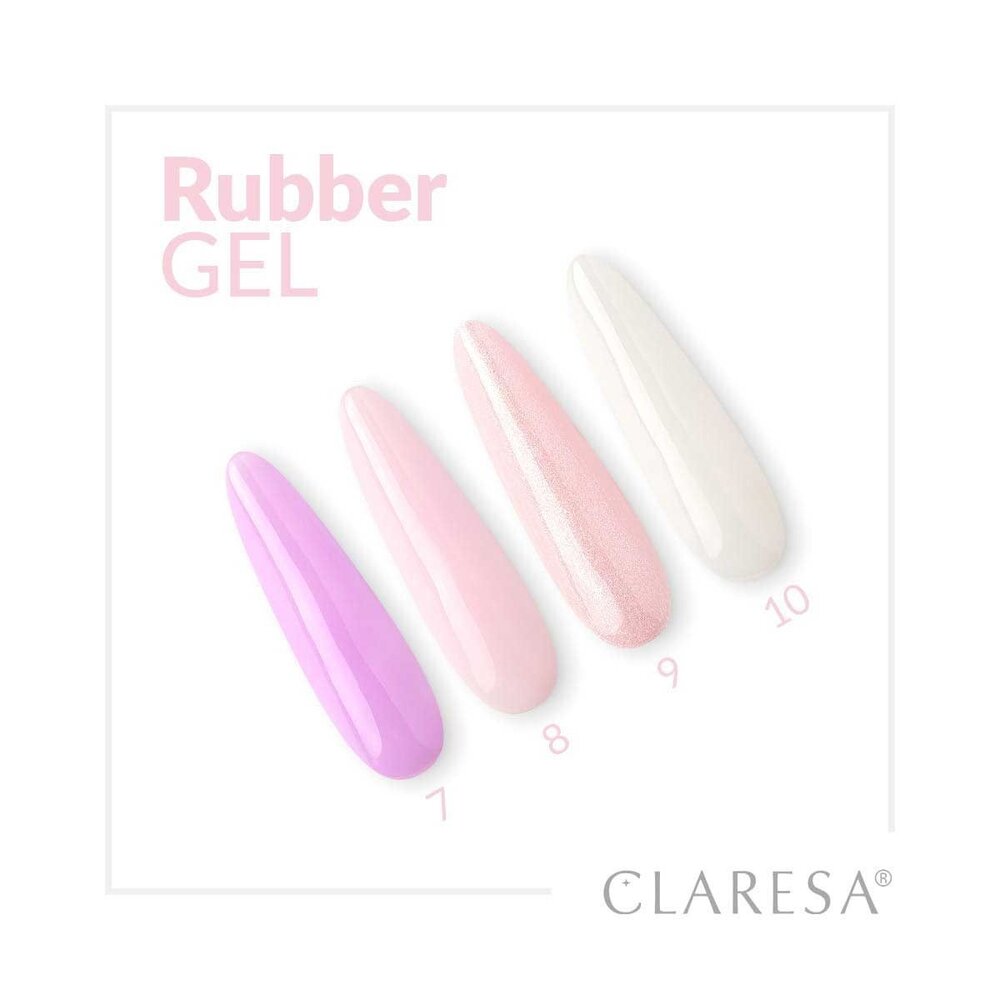 CLARESA Claresa Rubber Gel 7 Soft Lilac 12gr. CLARESA Claresa Rubber Gel 7 Soft Lilac 12gr.