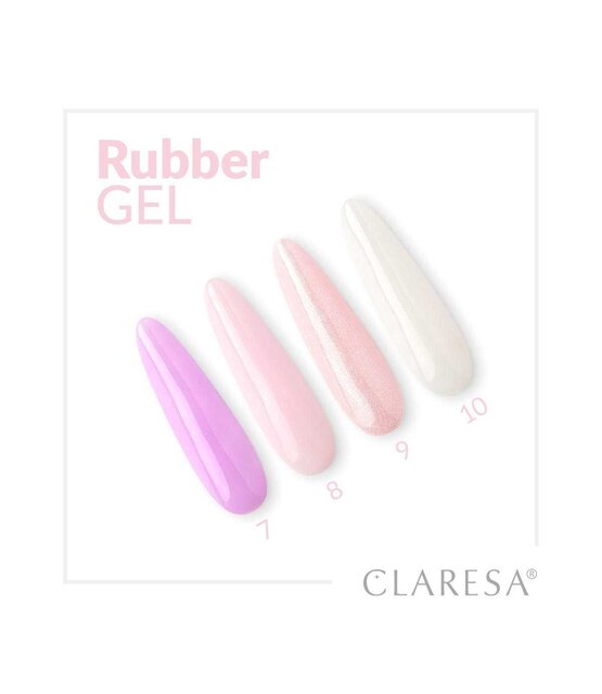 Claresa Rubber Gel 8 Ballerina Pink 12gr.