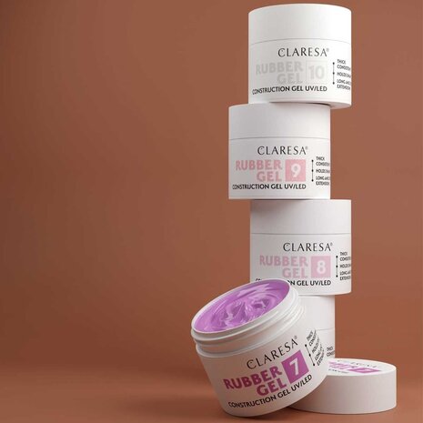 CLARESA Claresa Rubber Gel 8 Ballerina Pink 12gr.
