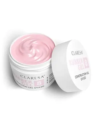 Claresa Rubber Gel 8 Ballerina Pink 12gr.