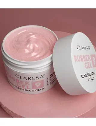Rubber Gel 9 Sparkle Pink 12Gr.