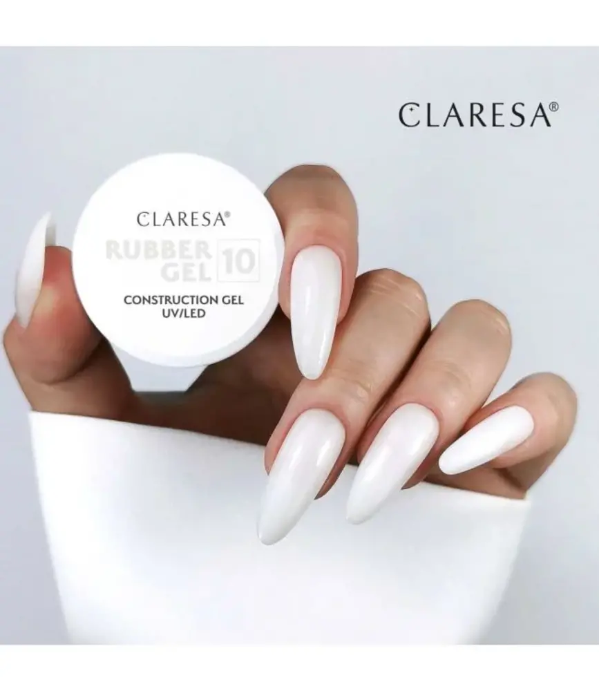 CLARESA Claresa Rubber Gel 10 Milky White 12gr.