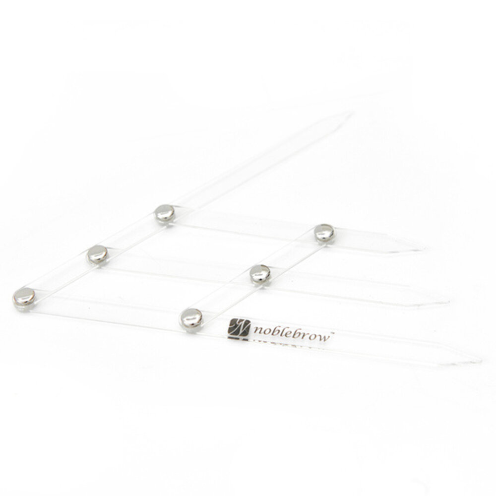 B. B. Cosmetics Browlineaal gebogen, voor symetrische wenkbrauwen
