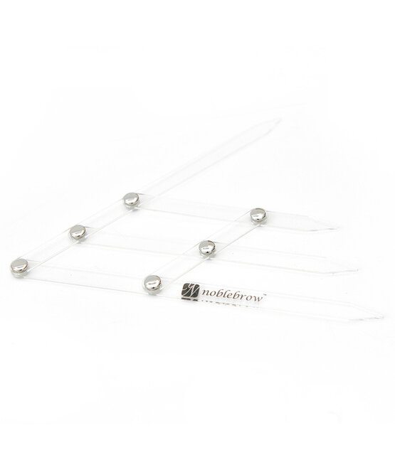 Browlineaal gebogen, voor symetrische wenkbrauwen