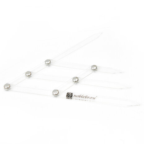 B. B. Cosmetics Browlineaal gebogen, voor symetrische wenkbrauwen