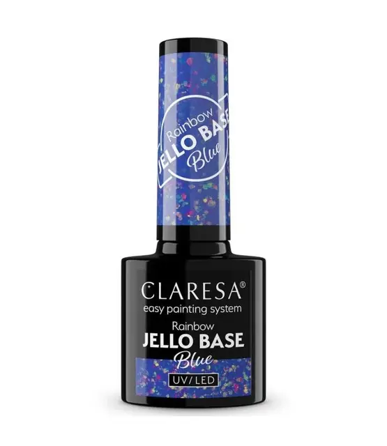 Gel Polish Claresa Rainbow Jello Base Coat Blue 5ml