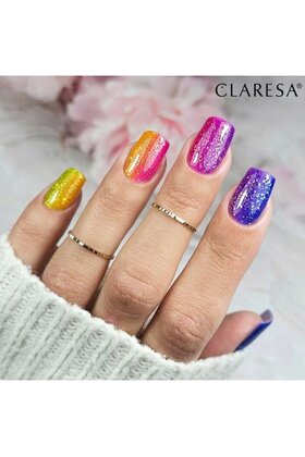 Gel Polish Claresa Rainbow Jello Base Coat LIME 5ml