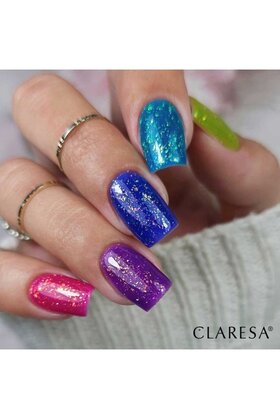 Gel Polish Claresa Rainbow Jello Base Coat MARINE 5ml