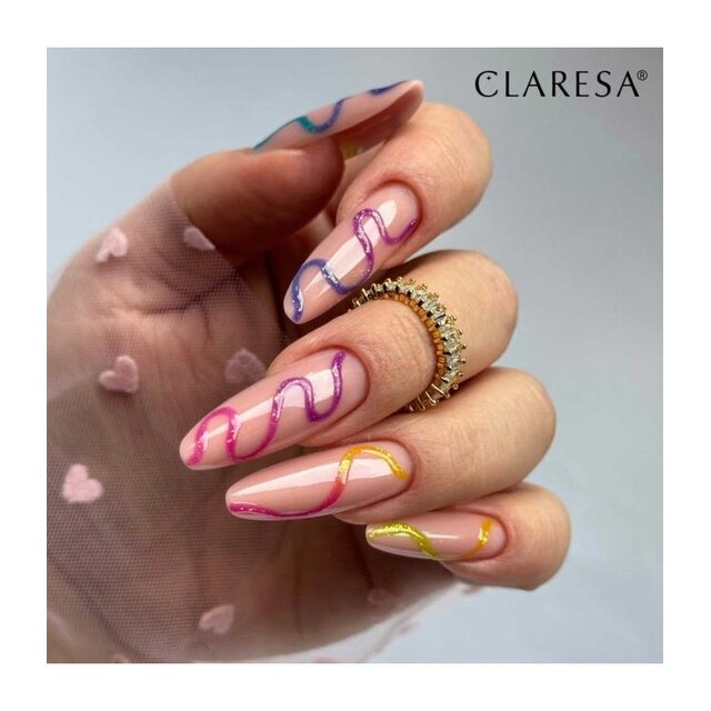 Gel Polish Claresa Rainbow Jello Base Coat MARINE 5ml